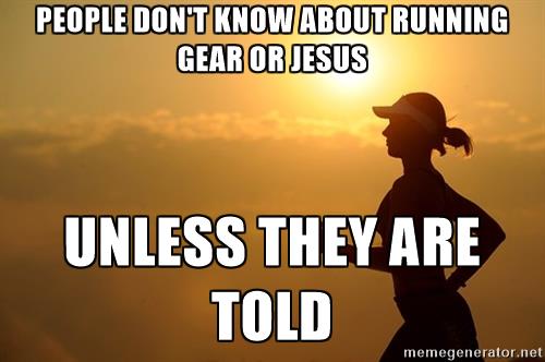 Running Gear and Jesus